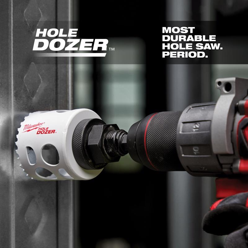 Milwaukee 1-5/16 in. Bi-Metal 1.88 in. L X 5/8 in. D Hole Saw