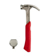 Milwaukee 12 oz Smooth Face Claw Hammer 10 in. Steel Handle