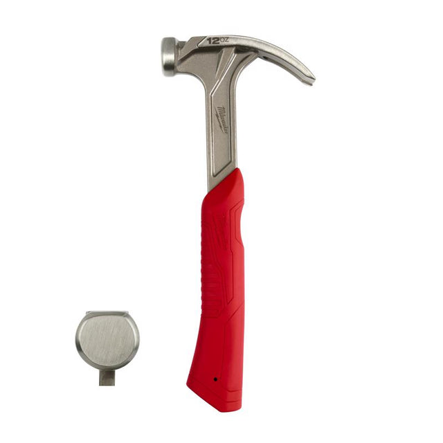 Milwaukee 12 oz Smooth Face Claw Hammer 10 in. Steel Handle