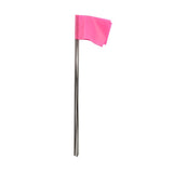 CH Hanson Co. 15 in. Fluorescent Pink Stake Flags PVC 1 pk