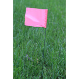 CH Hanson Co. 15 in. Fluorescent Pink Stake Flags PVC 1 pk