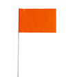 CH Hanson Co. 15 in. Fluorescent Orange Stake Flags PVC 1 pk