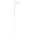 CH Hanson Co. 15 in. White Stake Flags PVC 1 pk