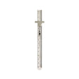 General Tools 6 in. L X 0.46 in. W Stainless Steel Precision Pocket Rule Metric and SAE