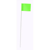 C.H. Hanson 15 in. Fluorescent Lime Stake Flags PVC 1 pk