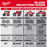 Milwaukee 32.86 in. L X 0.5 in. W High Speed Steel Band Saw Blade 18 TPI 3 pk