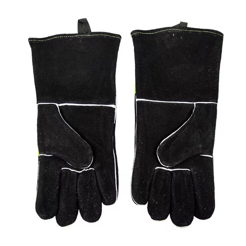 Forney 15 in. Cowhide Welding Gloves Black L 1 pk