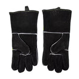 Forney 15 in. Cowhide Welding Gloves Black L 1 pk