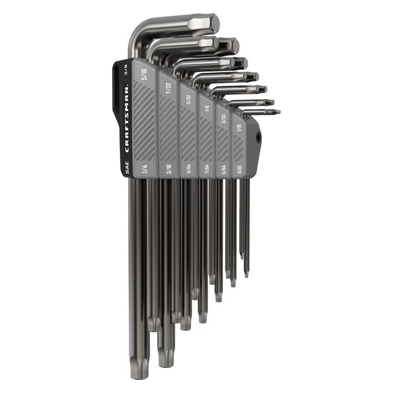 Craftsman Overdrive SAE L-Handle Hex L-Key Set 13 pc