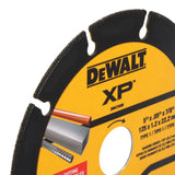 DeWalt XP 5 in. D X 7/8 in. X 0.05 in. thick Diamond Cut-Off Wheel 1 blade