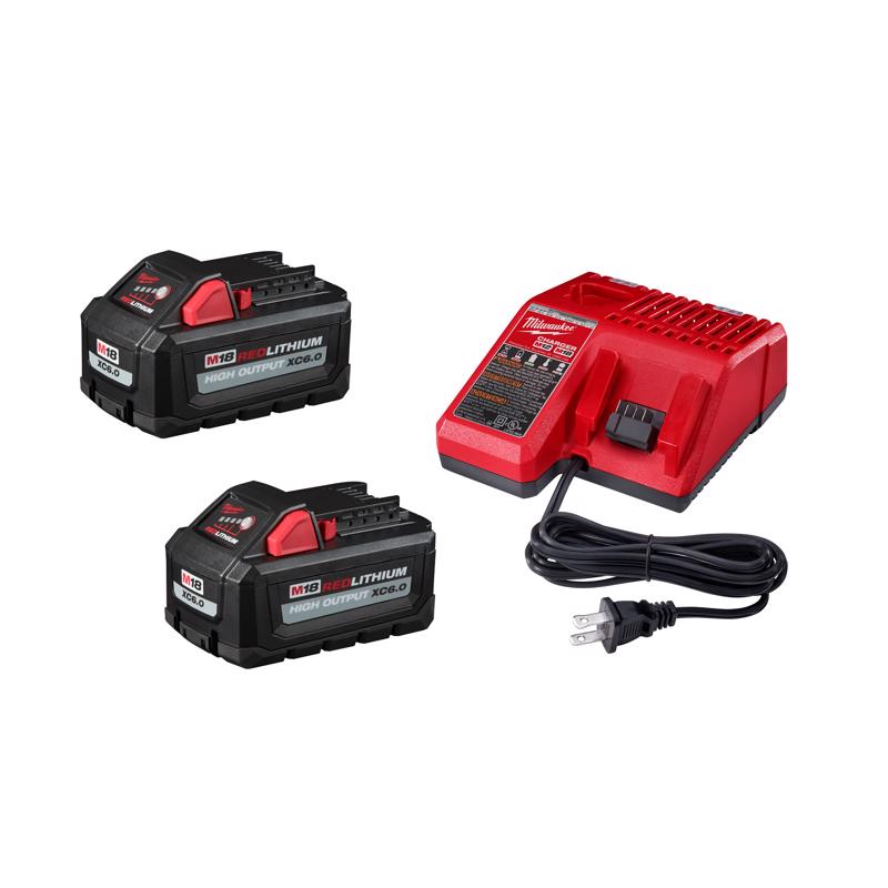 Milwaukee M18 Lithium-Ion Battery and Charger