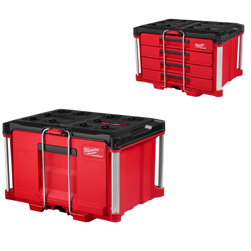 Packout Single Drawer Tool Box w 4-Drawer Tool Box