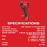 M18 5.0Ah Starter Kit w 3/8" Impact Wrench
