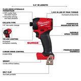 M18 5.0Ah Starter Kit w M18 FUEL Surge Impact Driver