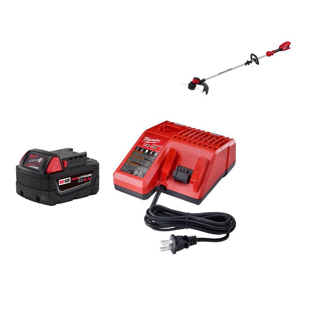 M18 5.0Ah Starter Kit w M18 BL String Trimmer