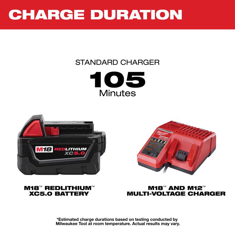 M18 5.0Ah Starter Kit w M18 BL String Trimmer