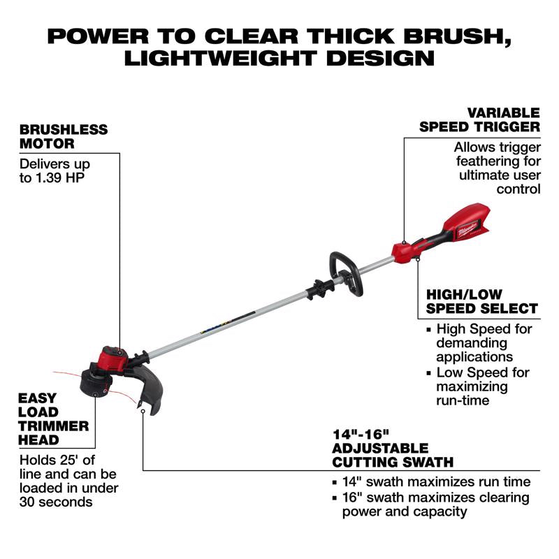 M18 5.0Ah Starter Kit w M18 BL String Trimmer