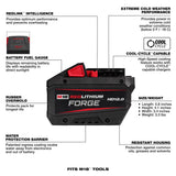 M18 12.0Ah Battery Pack w M18 8.0Ah Forge Battery Pack