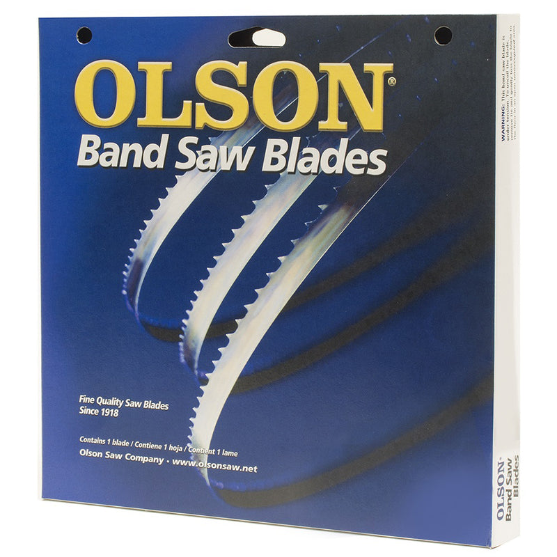 Olson 93.5 in. L X 0.2 in. W Carbon Steel Band Saw Blade 10 TPI Regular teeth 1 pk
