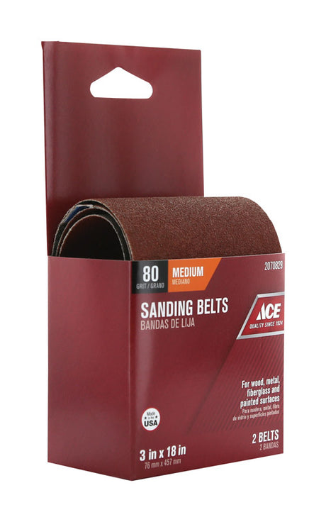 SANDBELT 3X18" 80G PK2