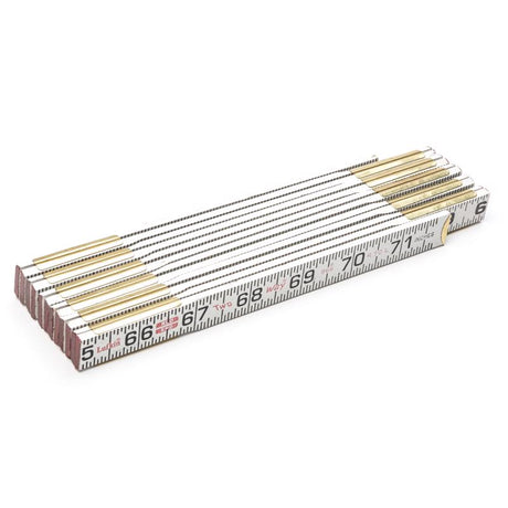 Lufkin 72 in. L X 5/8 in. W Wood 2-Way Folding Rule SAE