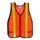 SAFETY VEST FLRSCNT ORG