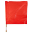 FLAG SAFETY ORNG 18X18"