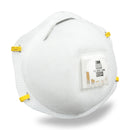 3M N95 Metal Working Disposable Respirator Valved White 1 pc