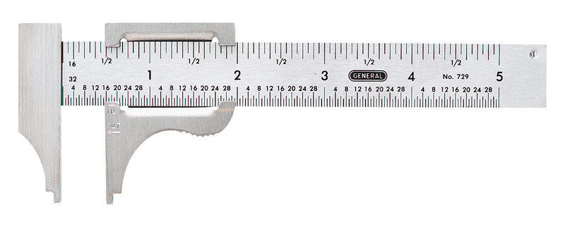 SLIDE CALIPER 4" SS