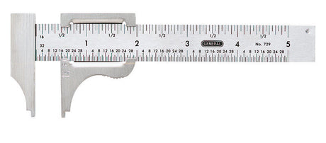 SLIDE CALIPER 4" SS