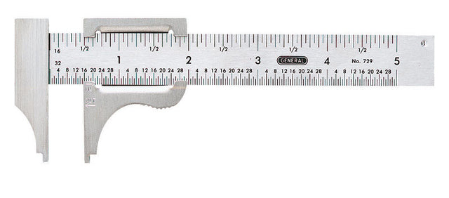 SLIDE CALIPER 4" SS