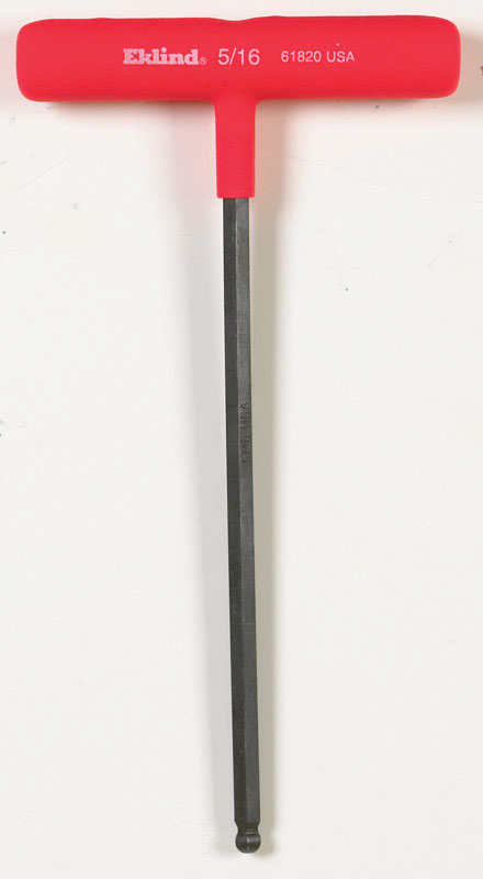 HEX KEY PWR TBALL5/16"9"