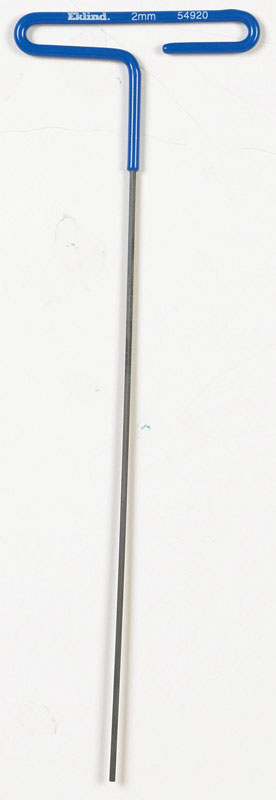 HEX KEY THNDL 2MM 9"CUSH