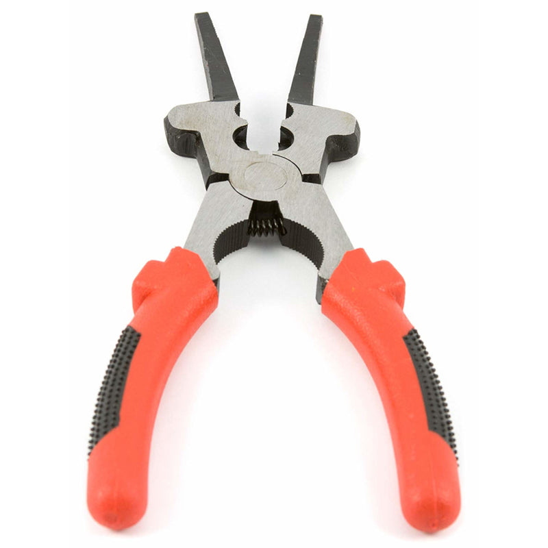 Forney 8.2 in. Alloy Steel Long Nose Pliers