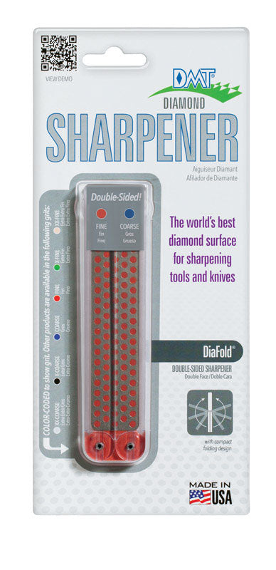 DMT Diafold 5 in. L Diamond Double-Sided Sharpener 600 Grit 1 pc