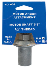 ARBOR WORK 5/8"SHAFT