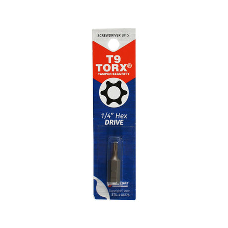 BIT SECURITY T9 TORX