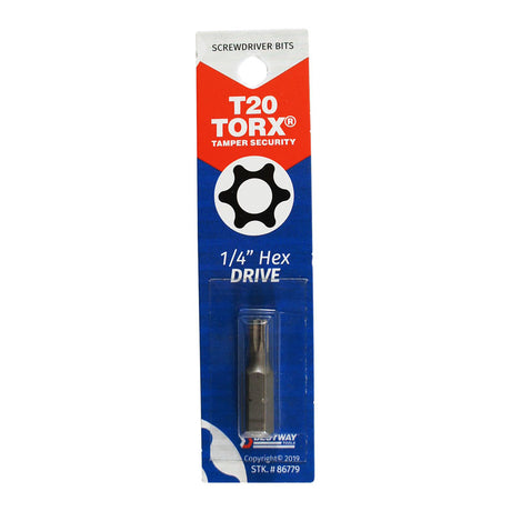 BIT SECURITY T20 TORX