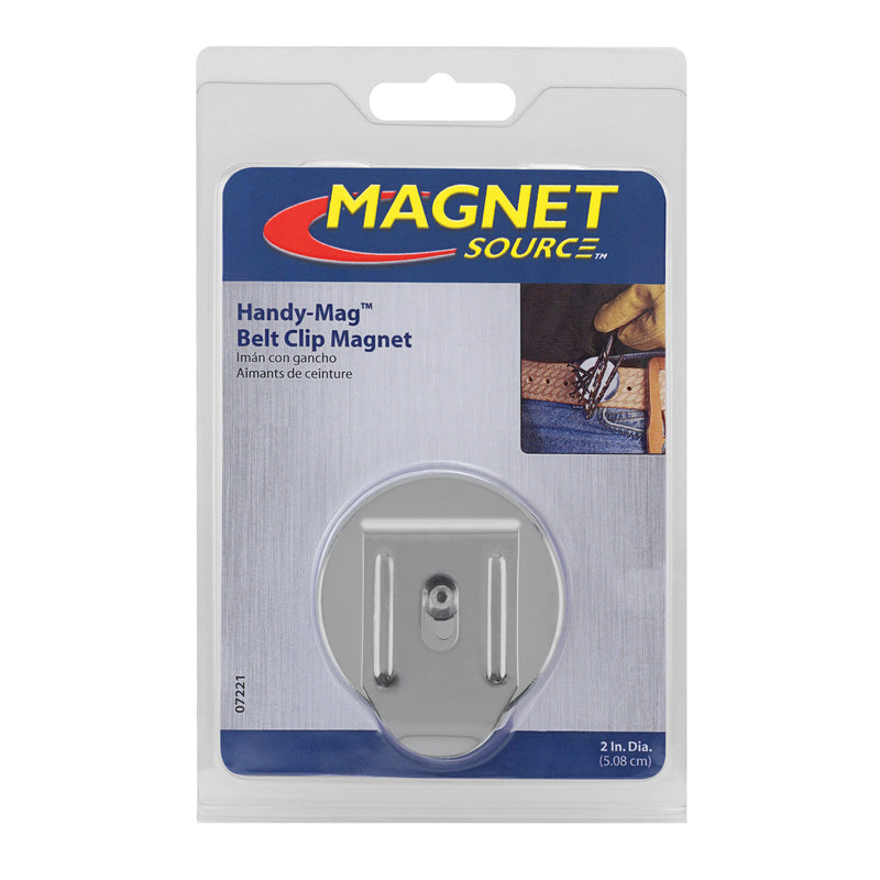 Magnet Source Handy Mag 1.25 in. L X 2 in. W Silver Work Holding Magnet 20 lb. pull 1 pc