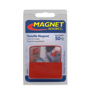 Magnet Source 2 in. L X .75 in. W Red Handle Magnet 50 lb. pull 1 pc