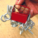 Magnet Source 2 in. L X .75 in. W Red Handle Magnet 50 lb. pull 1 pc