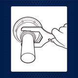 Superior Tool Drain Wrench 5-1/4 in. L