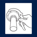 Superior Tool Drain Wrench 5-1/4 in. L