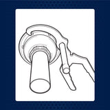 Superior Tool Drain Wrench 5-1/4 in. L