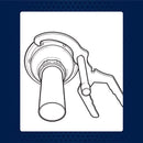 Superior Tool Drain Wrench 5-1/4 in. L