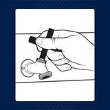 Superior Tool Valve Key 1 pc