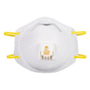 3M N95 Paint Sanding Cup Disposable Respirator Pro-Series Valved White 10 pc