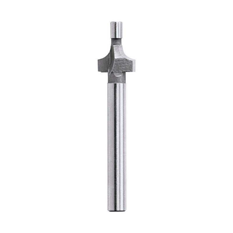 Dremel 1/8 in. D X 1/8 in. X 2-3/4 in. L High Speed Steel 2-Flute Corner Rounding Router Bit