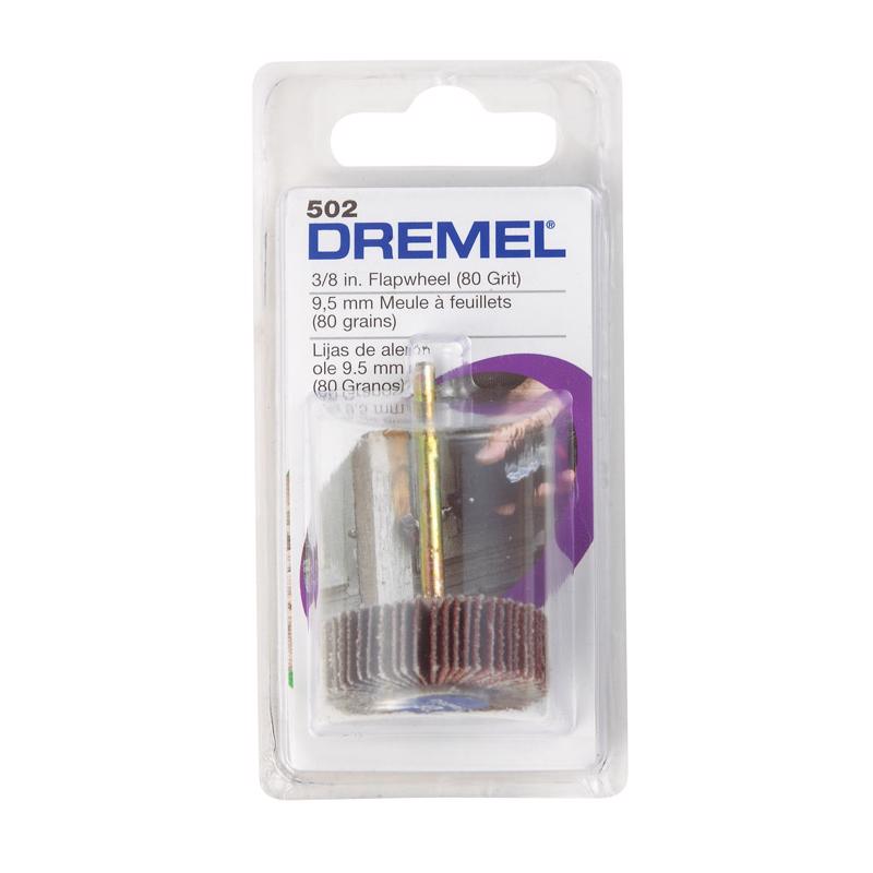 Dremel 3/8 in. D Emery Flap Wheel Sander 80 Grit 1 pc