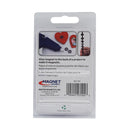 Magnet Source .118 in. L X .69 in. W Black Ring Magnet Rings 0.39 lb. pull 6 pc